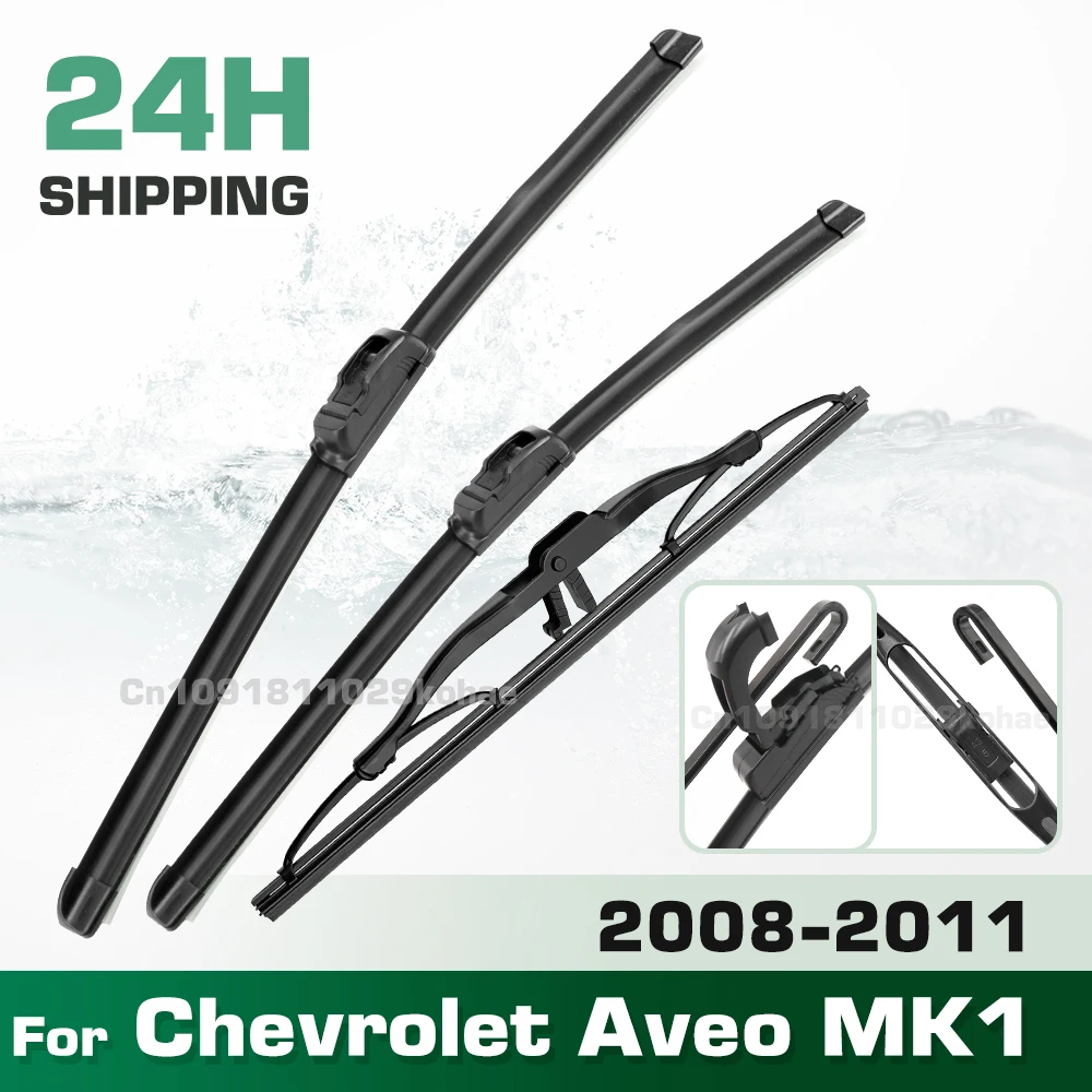 GREATROAD Wiper LHD&RHD Front & Rear Wiper Blades Set For Chevrolet Aveo MK1 2008 - 2011 Windshield Windscreen Window Brushes
GREATROAD Wiper LHD&RHD Front & Rear Wiper Blades Set For Chevrolet Aveo MK1 2008 - 2011 Windshield Windscreen Window Brushes