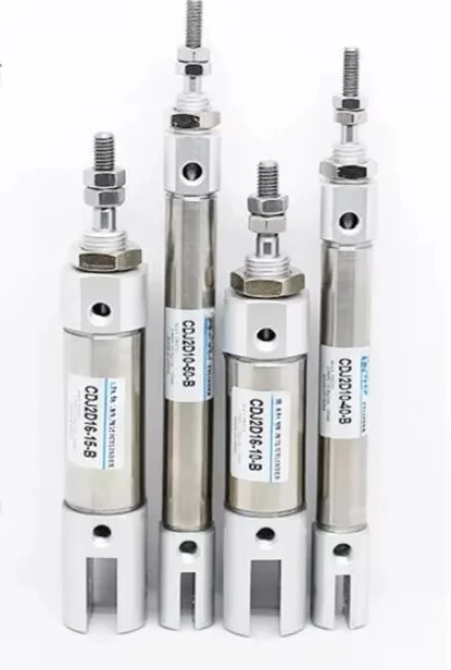 CDJ2D16 Stroke 5~150mm Double clevis Mini Pneumatic Cylinder with pins Single Rod AirCylinder pencil micro double earrings
CDJ2D16 Stroke 5~150mm Double clevis Mini Pneumatic Cylinder with pins Single Rod AirCylinder pencil micro double earrings