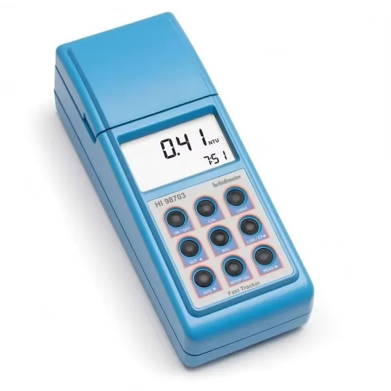 2026 Hanna Instruments HI98703-02 Portable Turbidity Meter ±2% of Reading Plus 0.02 NTU Measurement Instrument
2026 Hanna Instruments HI98703-02 Portable Turbidity Meter ±2% of Reading Plus 0.02 NTU Measurement Instrument