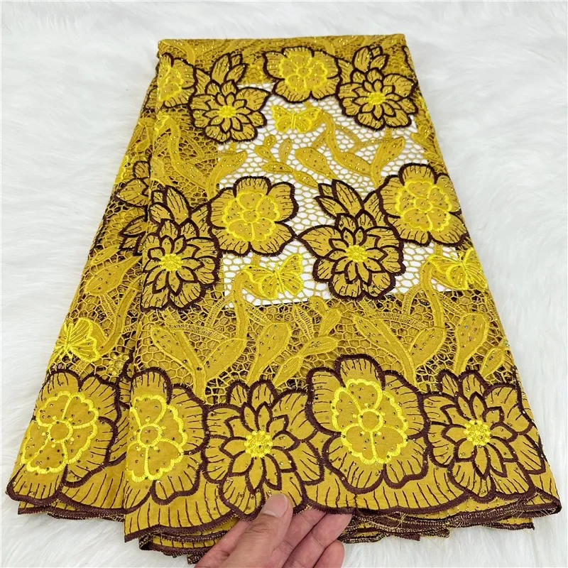 5 yard Swiss Dry lace fabric heavy beaded Embroidery African 100% cotton Swiss voile lace popular Dubai style 18L016201
5 yard Swiss Dry lace fabric heavy beaded Embroidery African 100% cotton Swiss voile lace popular Dubai style 18L016201