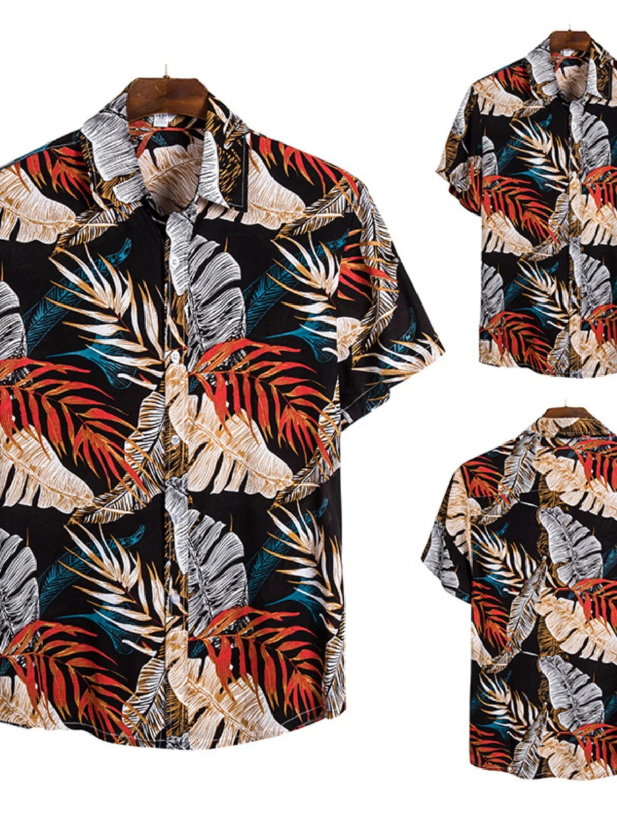 Модная повседневная мужская рубашка с принтом, пляжная одежда, летняя свободная рубашка из тонкой ткани в гавайском стиле
Модная повседневная мужская рубашка с принтом, пляжная одежда, летняя свободная рубашка из тонкой ткани в гавайском стиле