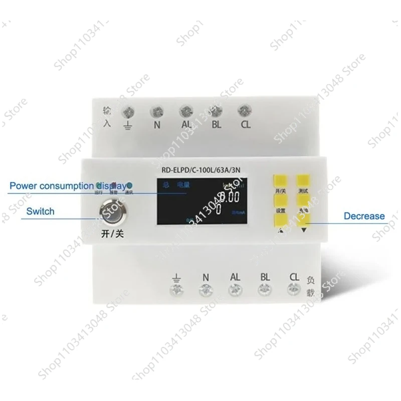 Circuit Breaker Protection Leakage Protection Switch 10-90ma Automatic Reclosing Leakage Protector
Circuit Breaker Protection Leakage Protection Switch 10-90ma Automatic Reclosing Leakage Protector