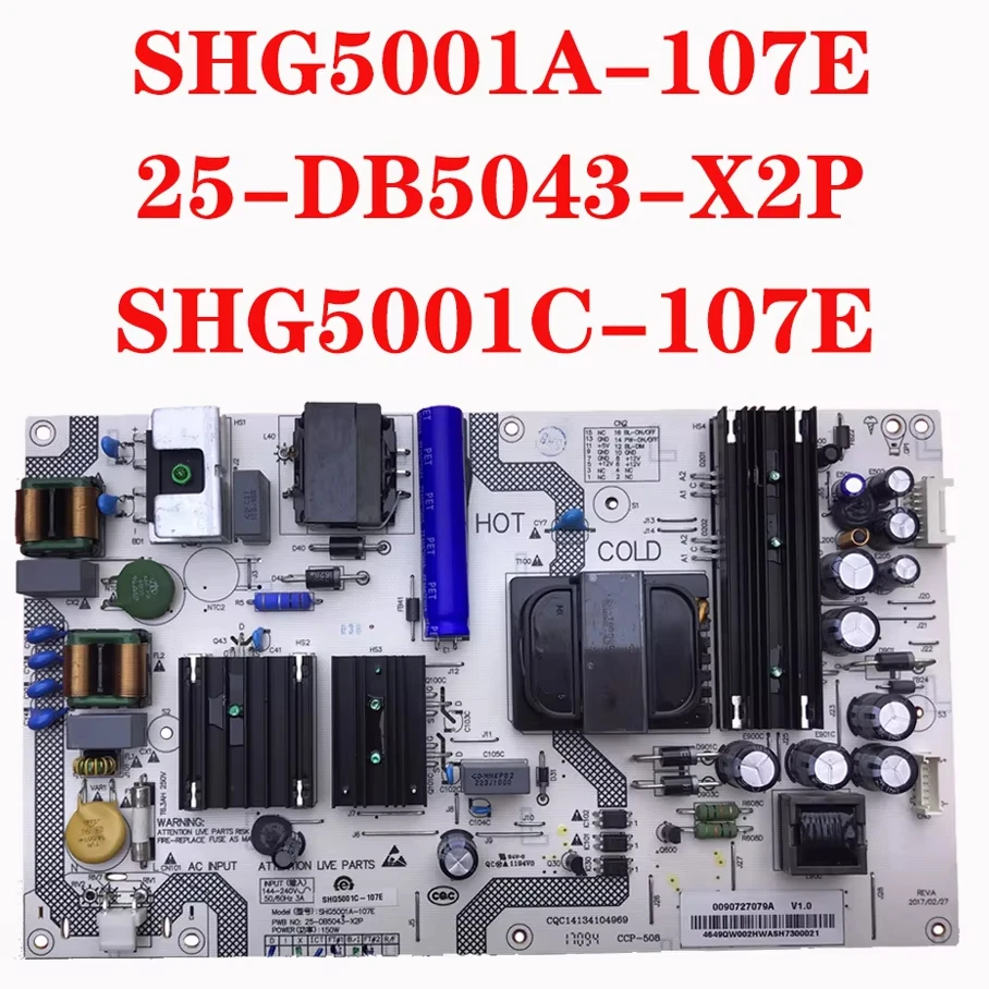 SHG5001A-107E 25-DB5043-X2P SHG5001C-107E Original power board circuit board for TV
SHG5001A-107E 25-DB5043-X2P SHG5001C-107E Original power board circuit board for TV