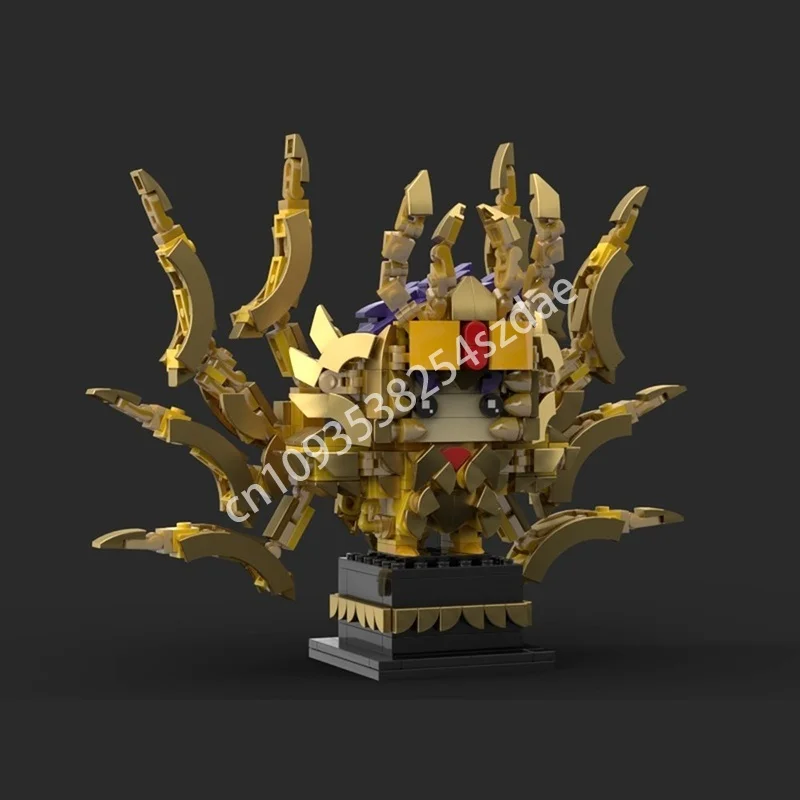 710pcs MOC Cancer Deathmask God Cloth Brickheadzed Model Building Blocks Christmas Gifts Architecture Toy DIY Idea Kids Birthday
710pcs MOC Cancer Deathmask God Cloth Brickheadzed Model Building Blocks Christmas Gifts Architecture Toy DIY Idea Kids Birthday