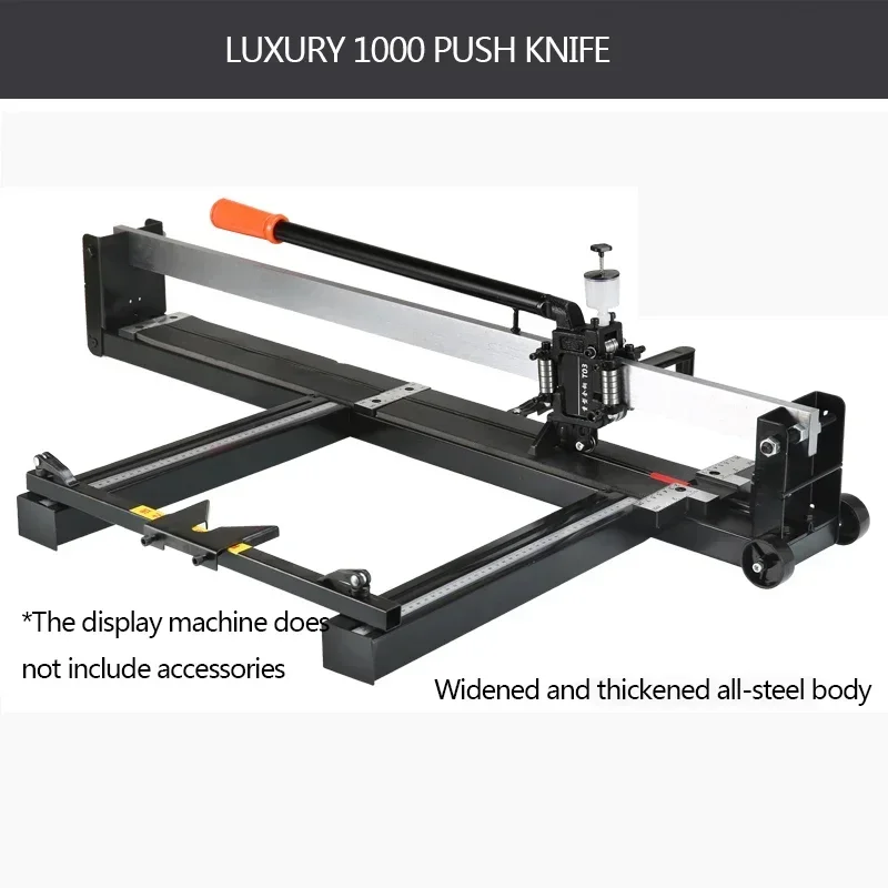 New Upgrade 800mm/1000mm/1200mm Manual Ceramic Tile Cutter Laser Positioning High Precision Ceramic Tile Push Knife Floor Tile C
New Upgrade 800mm/1000mm/1200mm Manual Ceramic Tile Cutter Laser Positioning High Precision Ceramic Tile Push Knife Floor Tile C