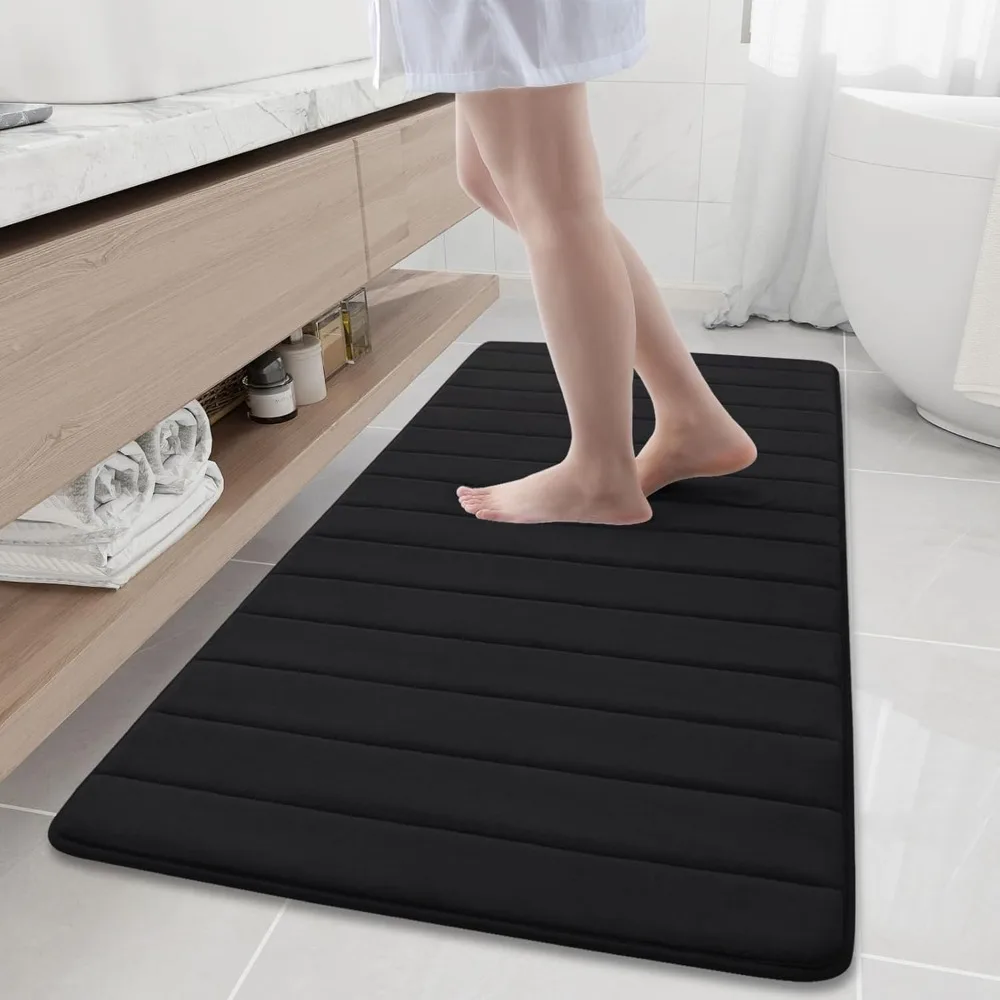 Memory Foam Bath Mat,Ultra Soft and Non-Slip Bathroom Rugs, Water Absorbent and Machine Washable Bath Rug Runner
Memory Foam Bath Mat,Ultra Soft and Non-Slip Bathroom Rugs, Water Absorbent and Machine Washable Bath Rug Runner
