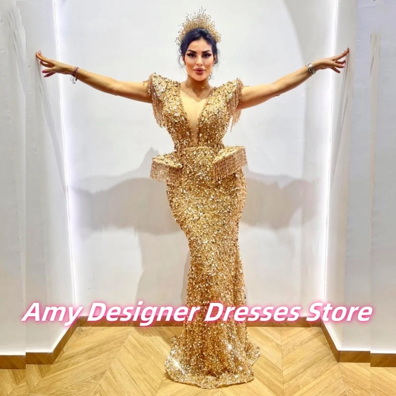 Luxury Crystal Evening Dresses For African Girls Exquisite Crystal Tassel Sleeveless Mermaid Senior Party Dress 2025 Customized
Luxury Crystal Evening Dresses For African Girls Exquisite Crystal Tassel Sleeveless Mermaid Senior Party Dress 2025 Customized