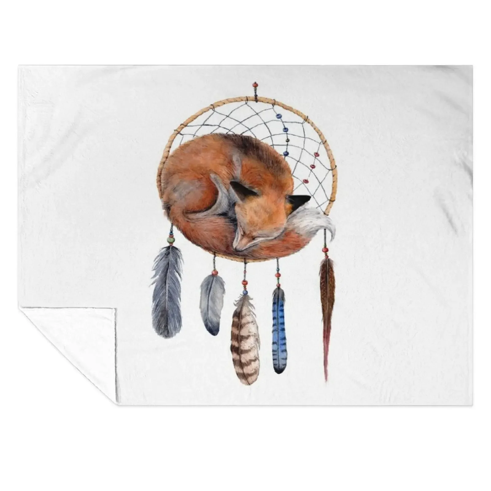 Fox Dreamcatcher Throw Blanket Sofa Throw Summer Soft Big Winter beds Blankets
Fox Dreamcatcher Throw Blanket Sofa Throw Summer Soft Big Winter beds Blankets
