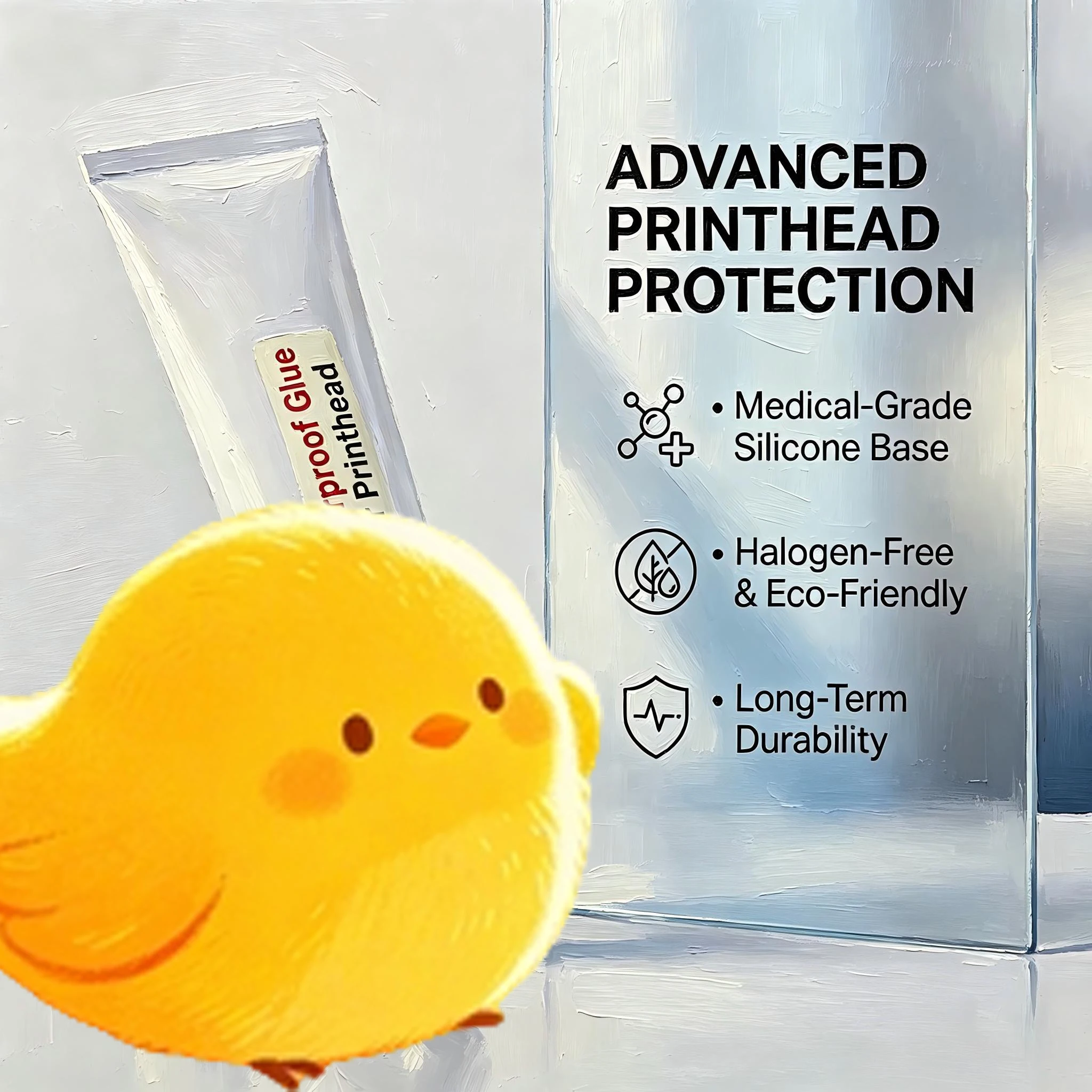 Водонепроницаемый герметизирующий клей для печатающих головок XP600, i3200, 4720, предотвращающий повреждение чернилами и жидкостью, для принтеров Epson DTF, DTG, UV.
Водонепроницаемый герметизирующий клей для печатающих головок XP600, i3200, 4720, предотвращающий повреждение чернилами и жидкостью, для принтеров Epson DTF, DTG, UV.