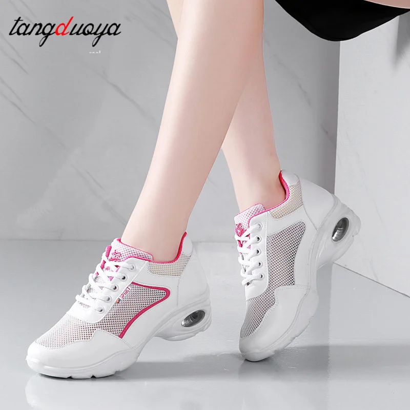 Ladies' Latin Jazz Dancer Shoes Modern Hollow-out Walking Shoe with Soft Soles Tango Dancing Mesh Shoes women Dance sneakers
Ladies' Latin Jazz Dancer Shoes Modern Hollow-out Walking Shoe with Soft Soles Tango Dancing Mesh Shoes women Dance sneakers