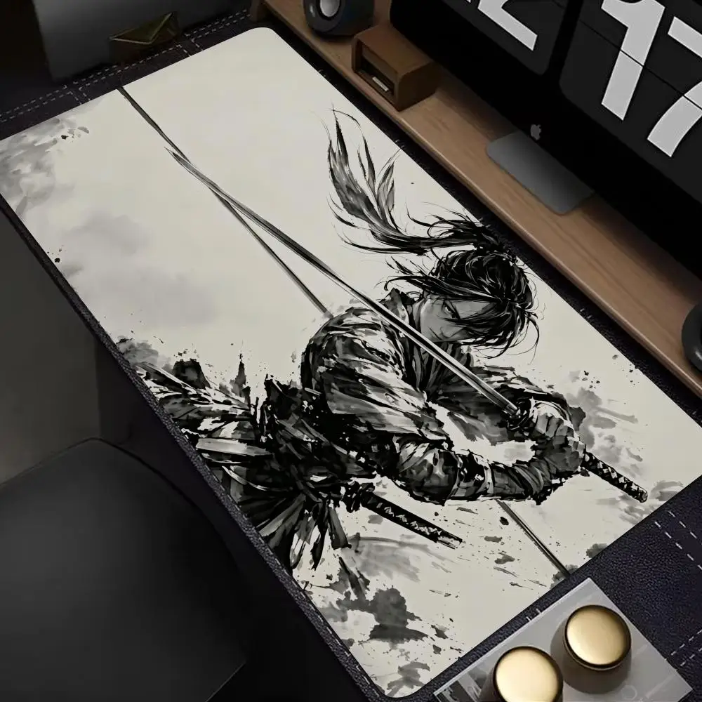 Black Ink White Samurai Warrior 1000X500 Mouse Pad accessories Gamer Keyboard Table carpet Office Gaming Laptop Desk Mat HYBXXC
Black Ink White Samurai Warrior 1000X500 Mouse Pad accessories Gamer Keyboard Table carpet Office Gaming Laptop Desk Mat HYBXXC
