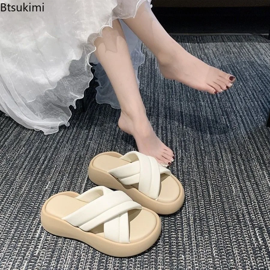 New 2025 Summer Fashion Women’s Thick Sole Slippers Soft Comfortable Slip on Shoes for Women Lightweight Walking Ladies Slides
New 2025 Summer Fashion Women’s Thick Sole Slippers Soft Comfortable Slip on Shoes for Women Lightweight Walking Ladies Slides