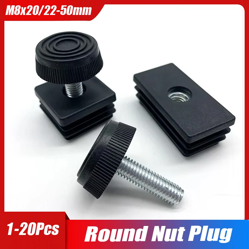 1/3/5/8~20Pcs M8x20/22-50mm Thread Adjustable Table Foot Table Desk Furniture Leg Screw Levelling Foot Glide Leveler Feet Base
1/3/5/8~20Pcs M8x20/22-50mm Thread Adjustable Table Foot Table Desk Furniture Leg Screw Levelling Foot Glide Leveler Feet Base