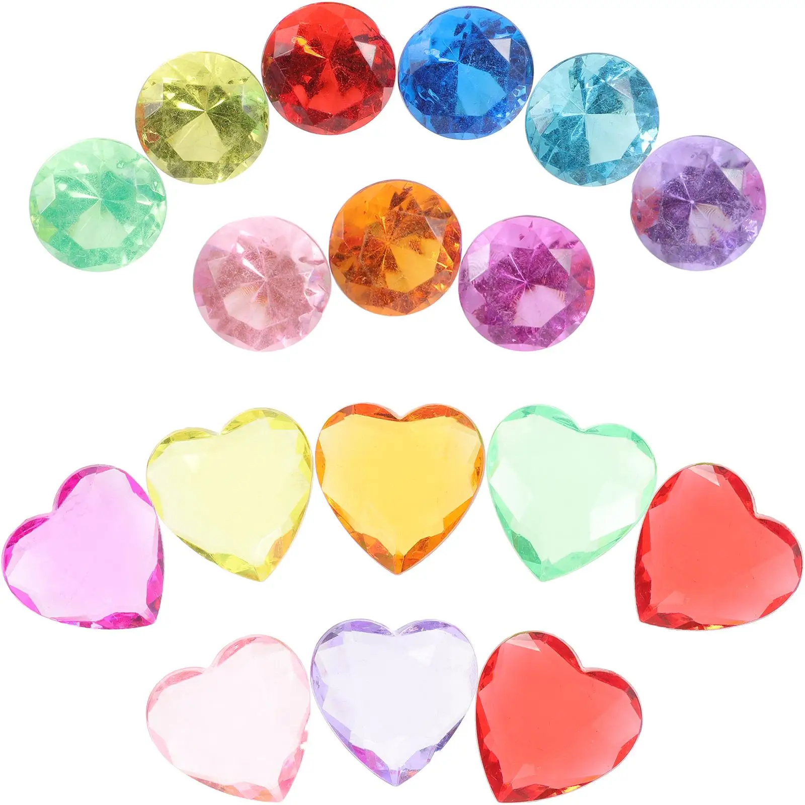 100 Pcs Gems Kids Decorations DIY Crafts Jewelry Child Accessories Decorative Gems Beauty Toys Gemstones
100 Pcs Gems Kids Decorations DIY Crafts Jewelry Child Accessories Decorative Gems Beauty Toys Gemstones