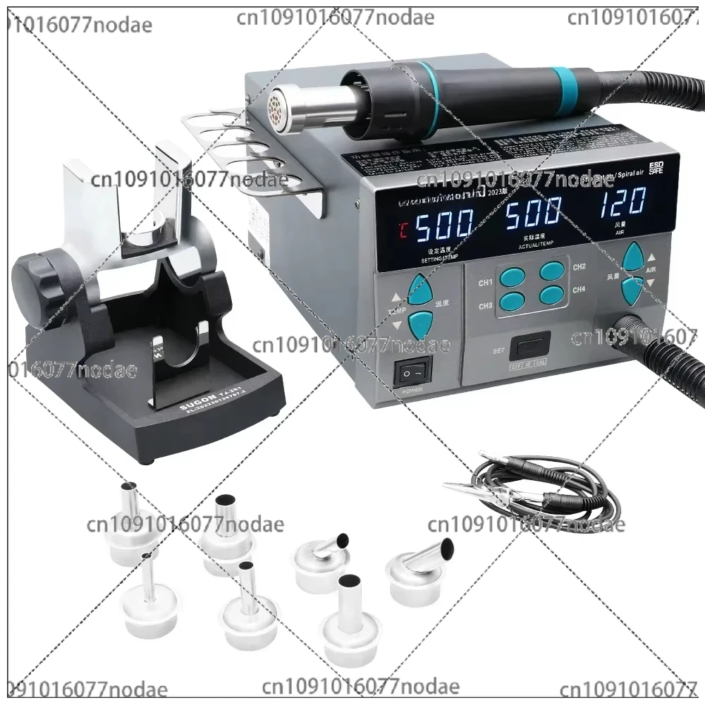 8610DX Pro 1000W Hot Air Rework Station Microcomputer Digital Display BGA Rework Station Curved Nozzle Welding Repair Tool
8610DX Pro 1000W Hot Air Rework Station Microcomputer Digital Display BGA Rework Station Curved Nozzle Welding Repair Tool