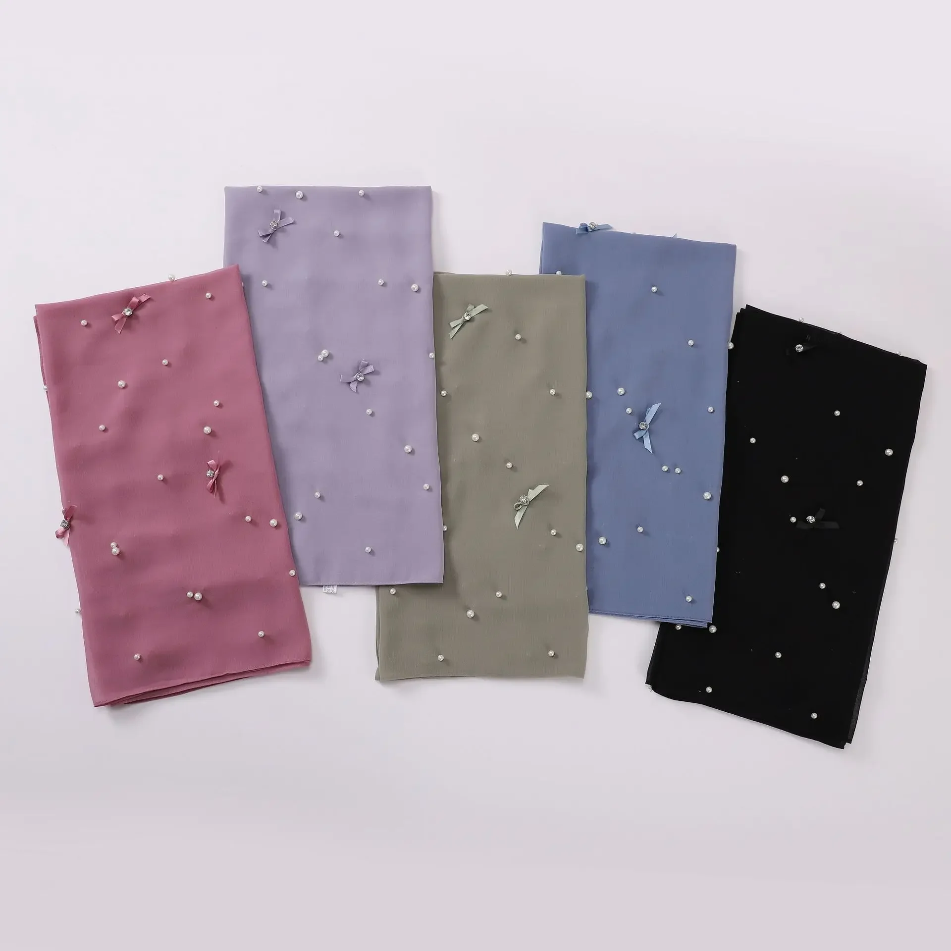 Diamonds Bow Scarf Chiffon Pearl Scarves Women Muslim Hijab Turban Islam Stoles Shawls Wrap Bandanas Bufanda Foulard Turbante
Diamonds Bow Scarf Chiffon Pearl Scarves Women Muslim Hijab Turban Islam Stoles Shawls Wrap Bandanas Bufanda Foulard Turbante