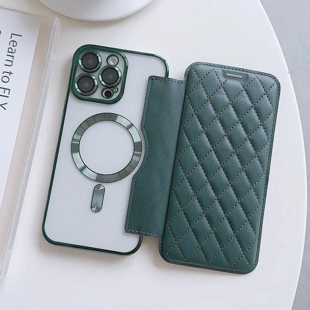 Luxury Magnetic Wireless Charging Flip Wallet Phone Case For iPhone 16 15 14 13 12 11 Pro Max Plus Leather Card Holder Cover
Luxury Magnetic Wireless Charging Flip Wallet Phone Case For iPhone 16 15 14 13 12 11 Pro Max Plus Leather Card Holder Cover