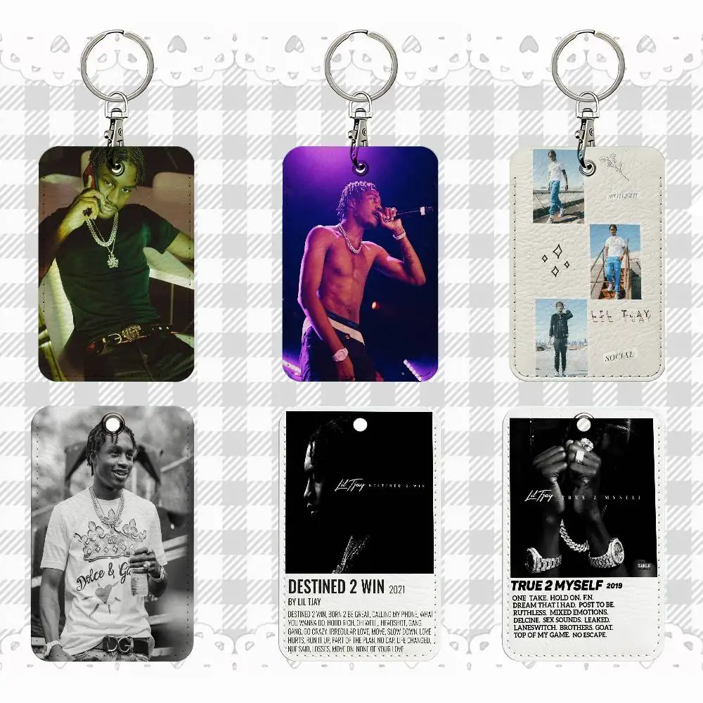 Hip Hop Pop Rapper Lil TJay Rectangle ID Card Case Keychain Access Card Bag Key Tag Ring Leather Card Holder Key Ring Access
Hip Hop Pop Rapper Lil TJay Rectangle ID Card Case Keychain Access Card Bag Key Tag Ring Leather Card Holder Key Ring Access
