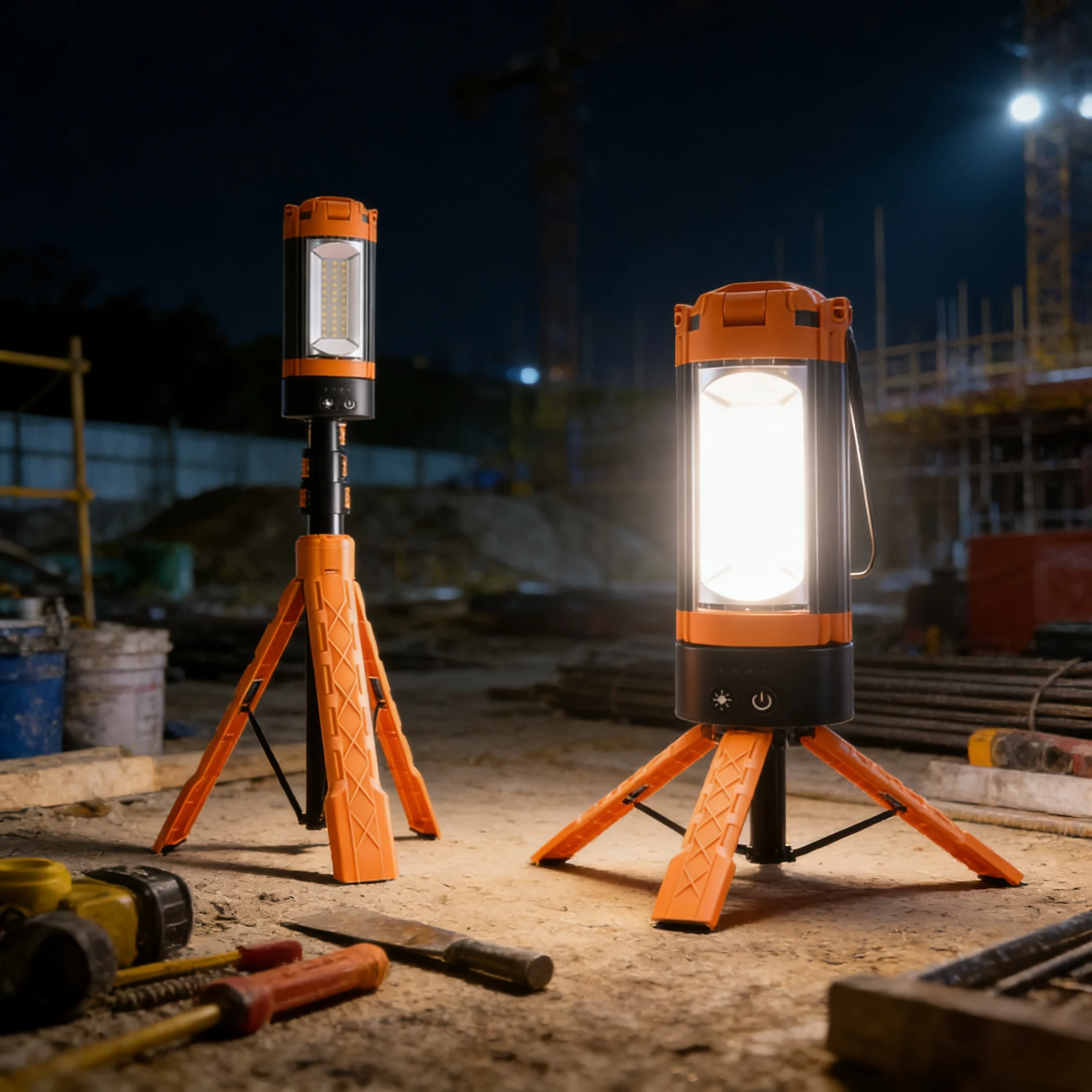 Solar Rechargeable LED Camping Light Portable Waterproof Foldable Aluminum Tripod for Outdoor Camping
Solar Rechargeable LED Camping Light Portable Waterproof Foldable Aluminum Tripod for Outdoor Camping