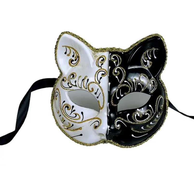 25PCS/LOT Fox Cat Mask Halloween Christmas Costume Animal Cosplay Kabuki Half Face Masks Masquerade Anime Theme Party Decoration
25PCS/LOT Fox Cat Mask Halloween Christmas Costume Animal Cosplay Kabuki Half Face Masks Masquerade Anime Theme Party Decoration