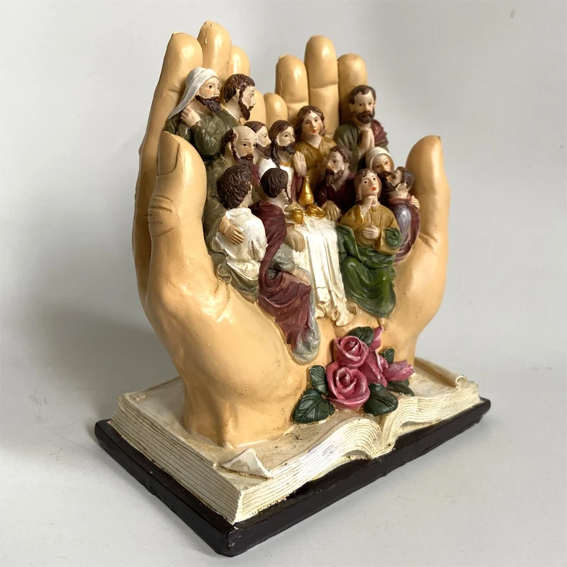 the Last Supper Scene Jesus and the 12 Disciples Religious Statue Christian Catholic Figurine Decor Decorative Gift-A
the Last Supper Scene Jesus and the 12 Disciples Religious Statue Christian Catholic Figurine Decor Decorative Gift-A