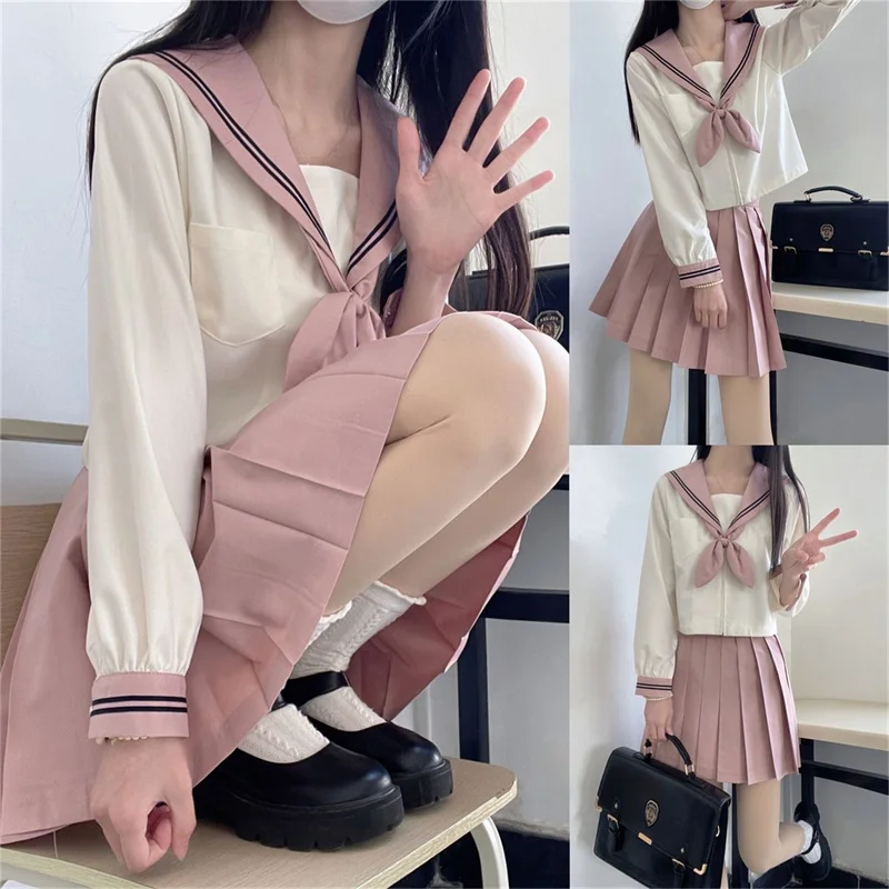 2025 New Women's Vanilla Vanilla Basic Sailor Suit Set Authentic Japanese Middle Uniform School Style JK Uniform Girl Top Skirt
2025 New Women's Vanilla Vanilla Basic Sailor Suit Set Authentic Japanese Middle Uniform School Style JK Uniform Girl Top Skirt