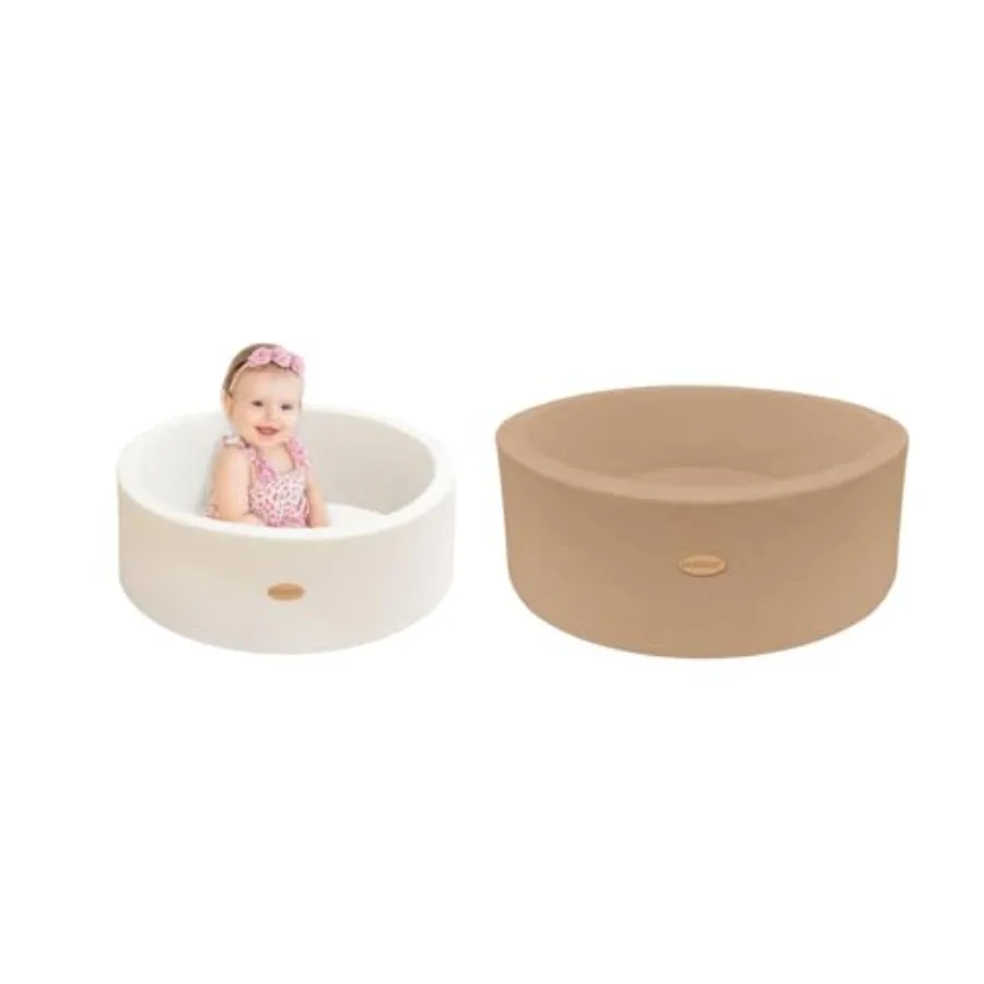27.6 White Baby Ball Pit 35.4 Brown Fleece Ball Pit for Indoor Play Areas, Soft Fabric, Neutral Colors, Easy Assembly and Stora
27.6 White Baby Ball Pit 35.4 Brown Fleece Ball Pit for Indoor Play Areas, Soft Fabric, Neutral Colors, Easy Assembly and Stora