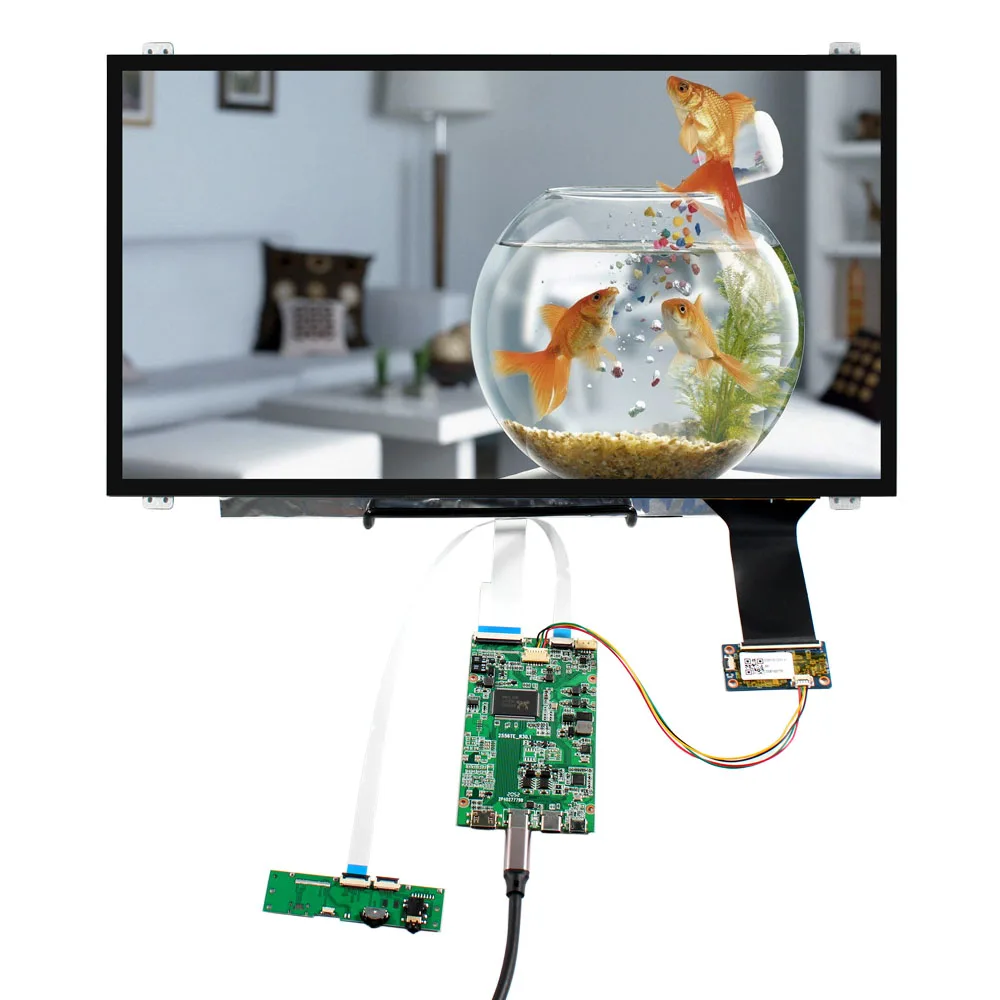 HDMI Type-C LCD Controller Board 17.3 in 1920X1080 Capacitive Touch IPS LCD
HDMI Type-C LCD Controller Board 17.3 in 1920X1080 Capacitive Touch IPS LCD