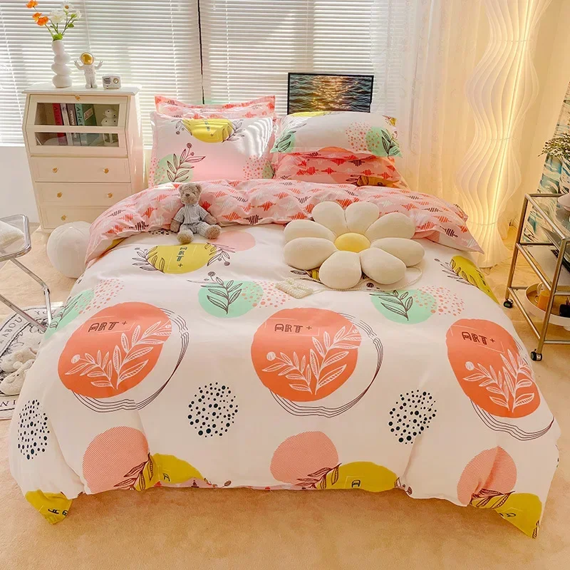 3-4PCs HOT Soft bedroom set queen home textile twin duvet cover bedding set with fitted sheet comfortable king size bedding set
3-4PCs HOT Soft bedroom set queen home textile twin duvet cover bedding set with fitted sheet comfortable king size bedding set
