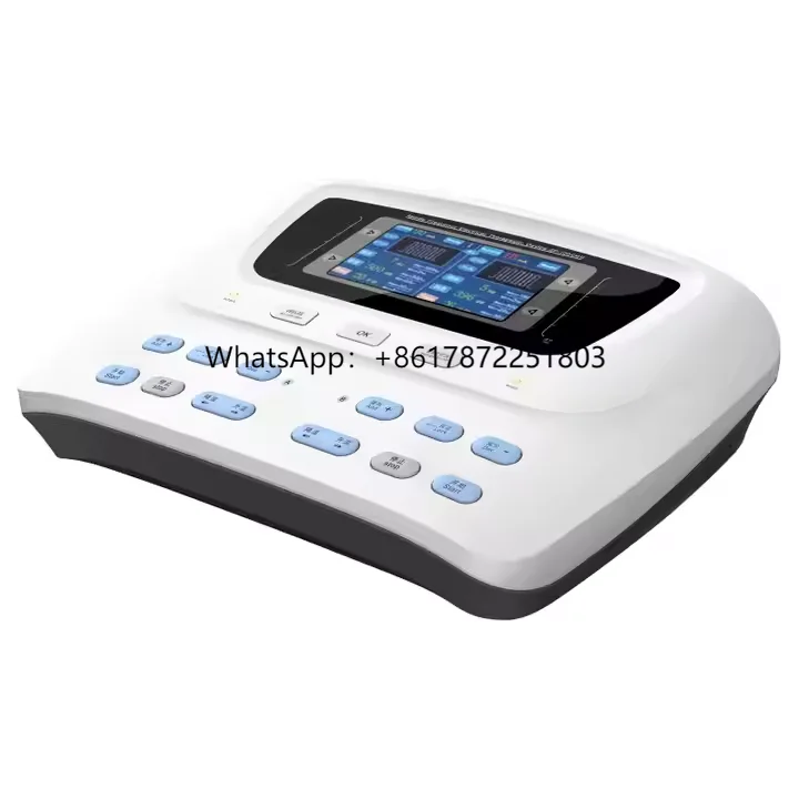 Electric Acupuncture Machine for Massage Therapy Physical Therapy Equipment
Electric Acupuncture Machine for Massage Therapy Physical Therapy Equipment