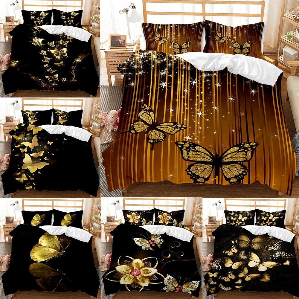 Butterfly Bedding Set Single Twin Full Queen King Size Elegant Butterfly Bedding Set Aldult Kids Bedroom Duvet Cover Set
Butterfly Bedding Set Single Twin Full Queen King Size Elegant Butterfly Bedding Set Aldult Kids Bedroom Duvet Cover Set