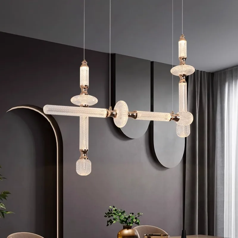 French style restaurant acrylic pendant light creative living room bar display window exhibition hall LED bedside pendant light
French style restaurant acrylic pendant light creative living room bar display window exhibition hall LED bedside pendant light