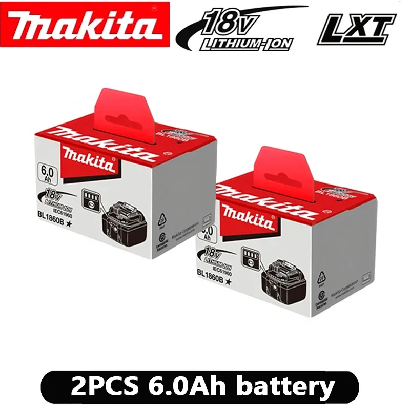 Оригинальный аккумулятор Makita 18V BL1860B для Makita 18V 6.0Ah, совместимый с беспроводными электроинструментами LXT. | Быстрая зарядка, длительный срок службы
Оригинальный аккумулятор Makita 18V BL1860B для Makita 18V 6.0Ah, совместимый с беспроводными электроинструментами LXT. | Быстрая зарядка, длительный срок службы