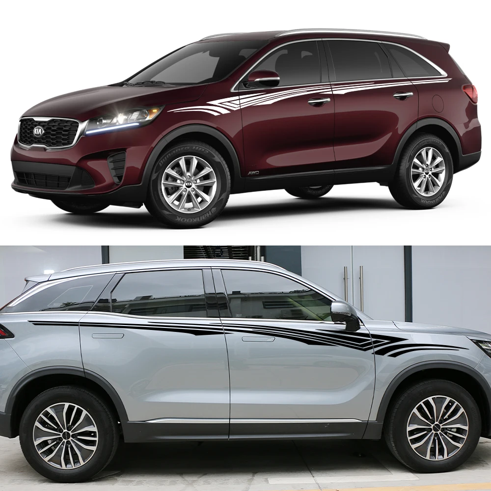2Pcs Car Waist Line Vinyl Film Stickers For Kia Sorento R 1 2 4 BL UM XM MQ4 Auto SUV Stripe Decoration Decal Tuning Accessories
2Pcs Car Waist Line Vinyl Film Stickers For Kia Sorento R 1 2 4 BL UM XM MQ4 Auto SUV Stripe Decoration Decal Tuning Accessories