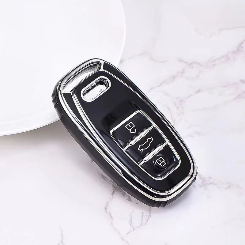 Tpu Car Key Case for Audi A3 8P A4 A6 B9 A1 Q5 Q3 Q7 C7 A5 8S 8W A7 A8 4M S4 S5 S6 S7 S8 RS3 RS6 SQ5 TTS TFSI Car Accessories
Tpu Car Key Case for Audi A3 8P A4 A6 B9 A1 Q5 Q3 Q7 C7 A5 8S 8W A7 A8 4M S4 S5 S6 S7 S8 RS3 RS6 SQ5 TTS TFSI Car Accessories