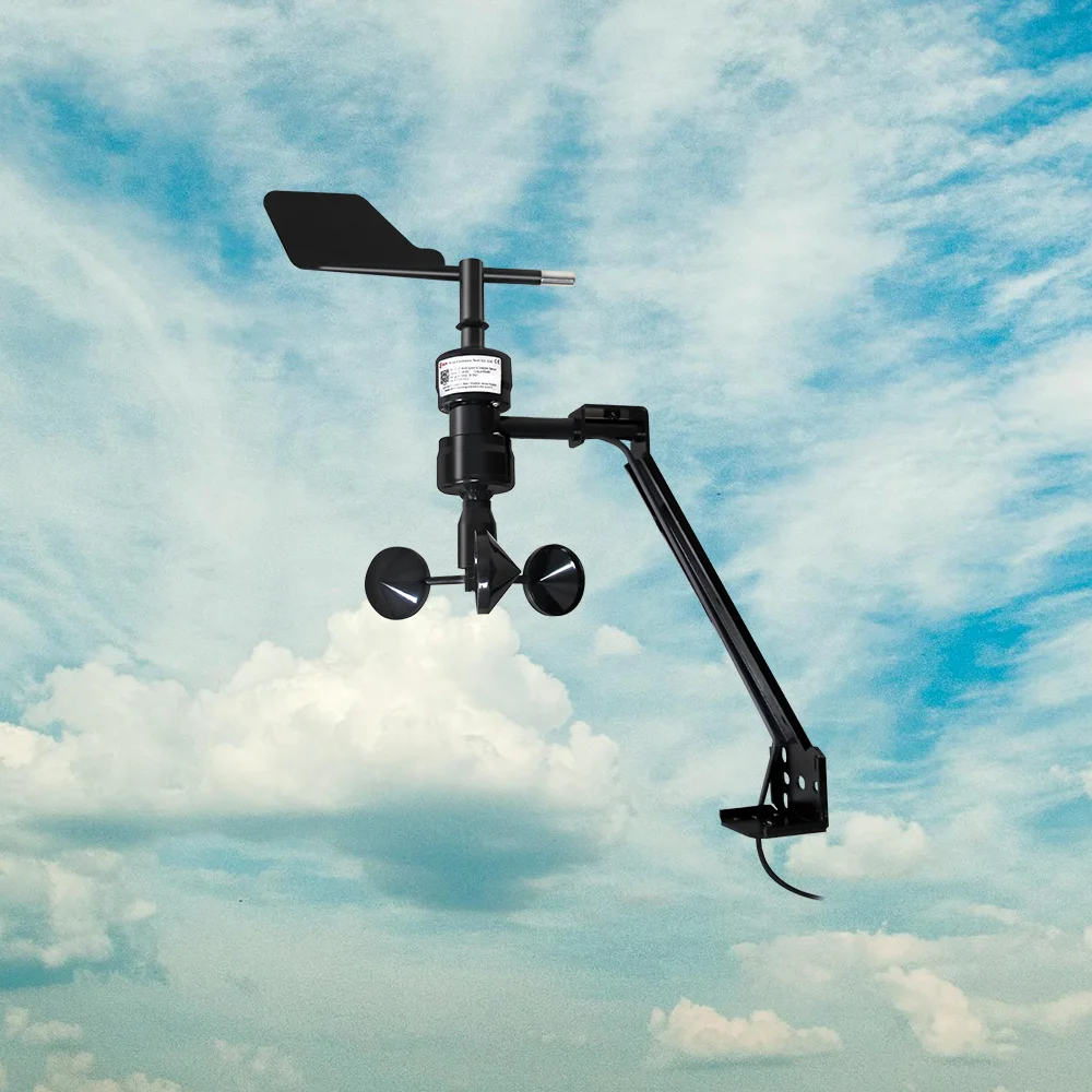 IP65 Waterproof Digital Output Mechanic Wind Vane Anemometer for Marine Weather Monitoring
IP65 Waterproof Digital Output Mechanic Wind Vane Anemometer for Marine Weather Monitoring