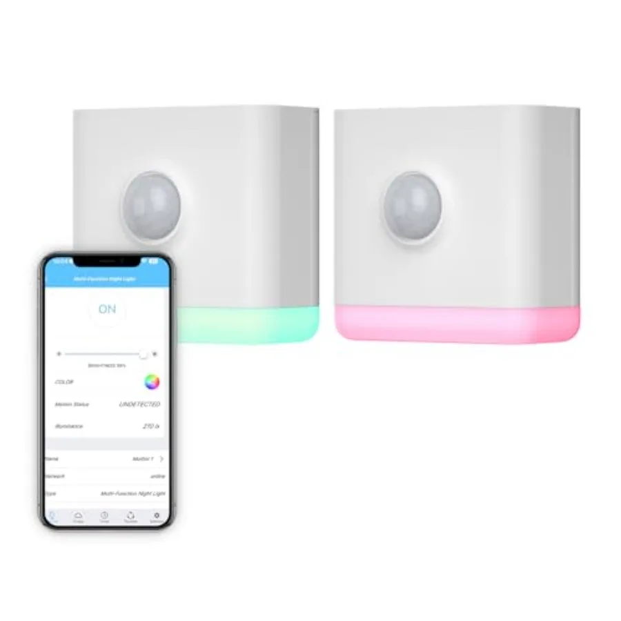 Multi-Function Night Light, Zigbee Repeater, 3-in-1 Combines a Motion Sensor, a Illumination Sensor and RGB Color Night Light,
Multi-Function Night Light, Zigbee Repeater, 3-in-1 Combines a Motion Sensor, a Illumination Sensor and RGB Color Night Light,