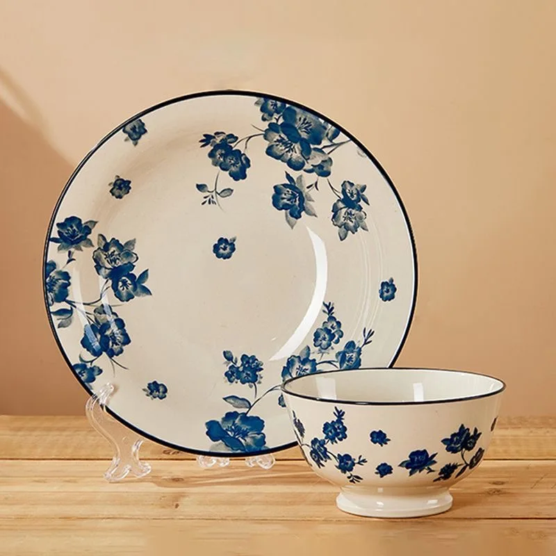 Fenghong New Find Tang Series Ceramic Bowl Plate Set Underglaze Color Moving Gift High Temperature Glaze Migration Ceremony
Fenghong New Find Tang Series Ceramic Bowl Plate Set Underglaze Color Moving Gift High Temperature Glaze Migration Ceremony