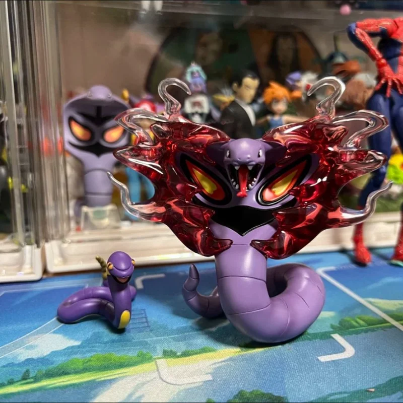 Подлинная фигурка покемона 023 Ekans 024 Arbok, фигурки 1/20, статуя, Коллекционная модель, искусственная кожа, декоративная фигурка, подарок для взрослых и детей
Подлинная фигурка покемона 023 Ekans 024 Arbok, фигурки 1/20, статуя, Коллекционная модель, искусственная кожа, декоративная фигурка, подарок для взрослых и детей