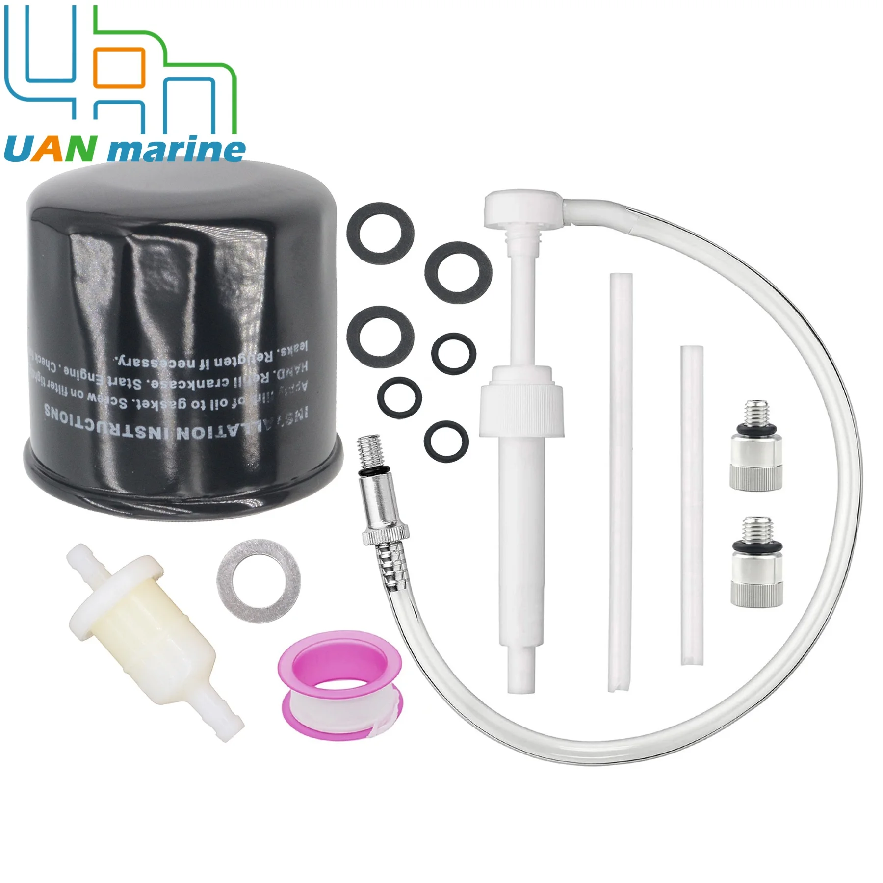 Fits for Honda Marine 8 To 30 HP Outboard Motor Change Service Kit Oil Filter Fuel Filter W/ Gasket 15400-PM3-004 16910-ZV4-005
Fits for Honda Marine 8 To 30 HP Outboard Motor Change Service Kit Oil Filter Fuel Filter W/ Gasket 15400-PM3-004 16910-ZV4-005