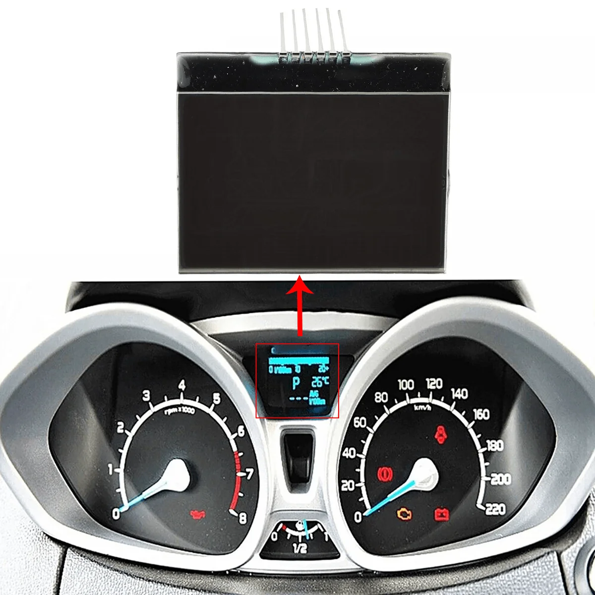 Dashboard LCD Screen Display For Ford EcoSport 2013-2017 Instrument Cluster Car Video Players Cars Monitors Pixel Repair Parts
Dashboard LCD Screen Display For Ford EcoSport 2013-2017 Instrument Cluster Car Video Players Cars Monitors Pixel Repair Parts