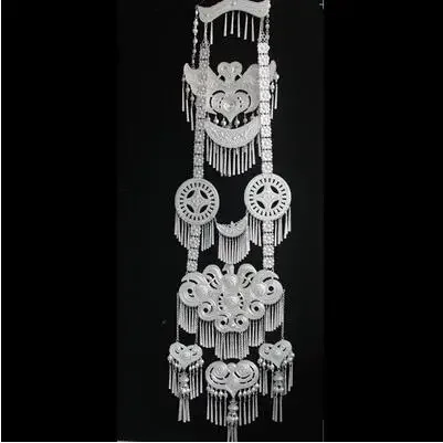 Chinese Sichuan Liangshan Yi Nationality Necklace Sliver Hmongb Dance Stage 80cm Long Miao
Chinese Sichuan Liangshan Yi Nationality Necklace Sliver Hmongb Dance Stage 80cm Long Miao