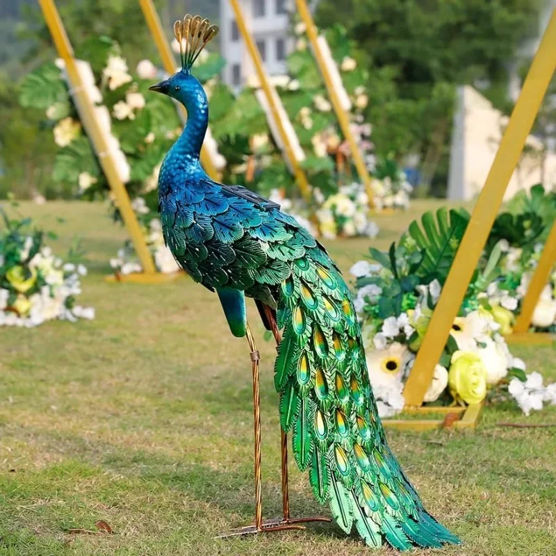 chisheen Outdoor Solar Peacock Statue Garden Decor Metal Yard Art for Lawn Backyard Party Wedding Decoration
chisheen Outdoor Solar Peacock Statue Garden Decor Metal Yard Art for Lawn Backyard Party Wedding Decoration