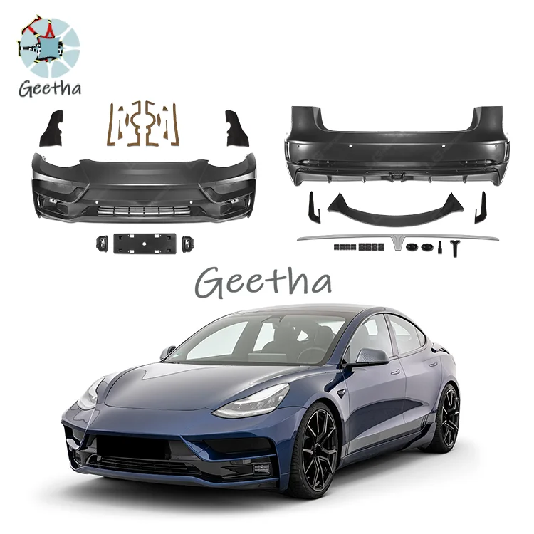 Пластиковый материал для Tesla Model 3 ST Style Body Kit с автомобильными бамперами, задний спойлер, аксессуары для крыльев автомобиля
Пластиковый материал для Tesla Model 3 ST Style Body Kit с автомобильными бамперами, задний спойлер, аксессуары для крыльев автомобиля