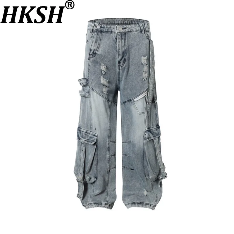 HKSH Autumn New Men Tide High Street Pockets Niche Design Jeans Women Chic Ins Safari Style Denim Pants Versatile Trendy HK17951
HKSH Autumn New Men Tide High Street Pockets Niche Design Jeans Women Chic Ins Safari Style Denim Pants Versatile Trendy HK17951
