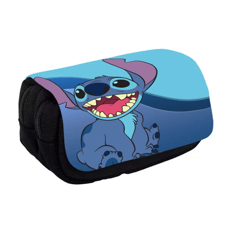 Cartoon Disney Lilo & Stitch Cute Pencil Case Student Stationery Bag Large Capacity Kawaii Student Pencil Bag Wholesale Gifts
Cartoon Disney Lilo & Stitch Cute Pencil Case Student Stationery Bag Large Capacity Kawaii Student Pencil Bag Wholesale Gifts