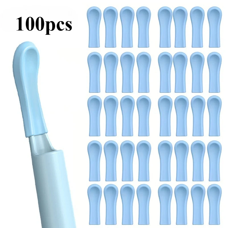 100PCS Silicone Ear Spoon Replacement Tips Universal Wax Removal Spoon Reusable and Washable
100PCS Silicone Ear Spoon Replacement Tips Universal Wax Removal Spoon Reusable and Washable