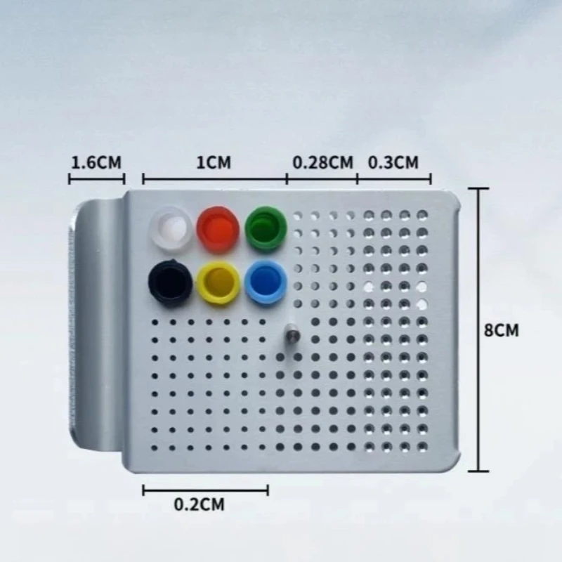 2Pcs Dental Autoclave Disinfection Box 180 Holes Dental Endo Box Burs Holder
2Pcs Dental Autoclave Disinfection Box 180 Holes Dental Endo Box Burs Holder
