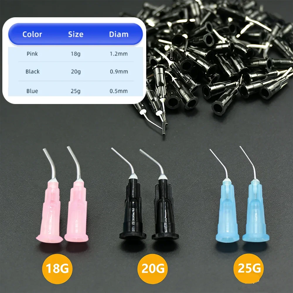 Dental Irrigator Bent Needle Tips Dispensing Tip Equipment Irrigation Flow Sealant Etchant for Composite Resin Acid Delievery
Dental Irrigator Bent Needle Tips Dispensing Tip Equipment Irrigation Flow Sealant Etchant for Composite Resin Acid Delievery