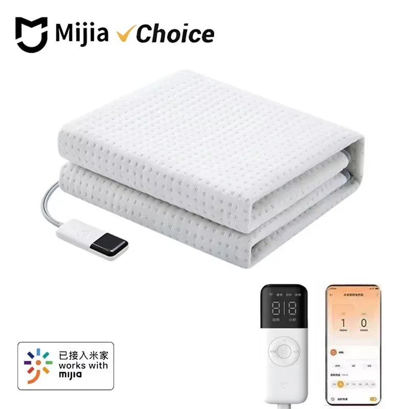 Mijia Electric Heating Blanket Single Version 1.8x0.8m Heated Mattress Pad for Home Bed Suppies Winter Heating Blanket
Mijia Electric Heating Blanket Single Version 1.8x0.8m Heated Mattress Pad for Home Bed Suppies Winter Heating Blanket